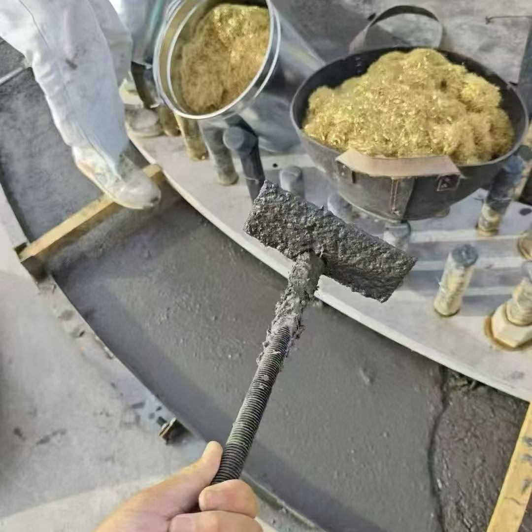 新泰C120钢纤维高强无收灌浆料 轧机压缩机汽轮机发电机锻压设备底座灌浆材料